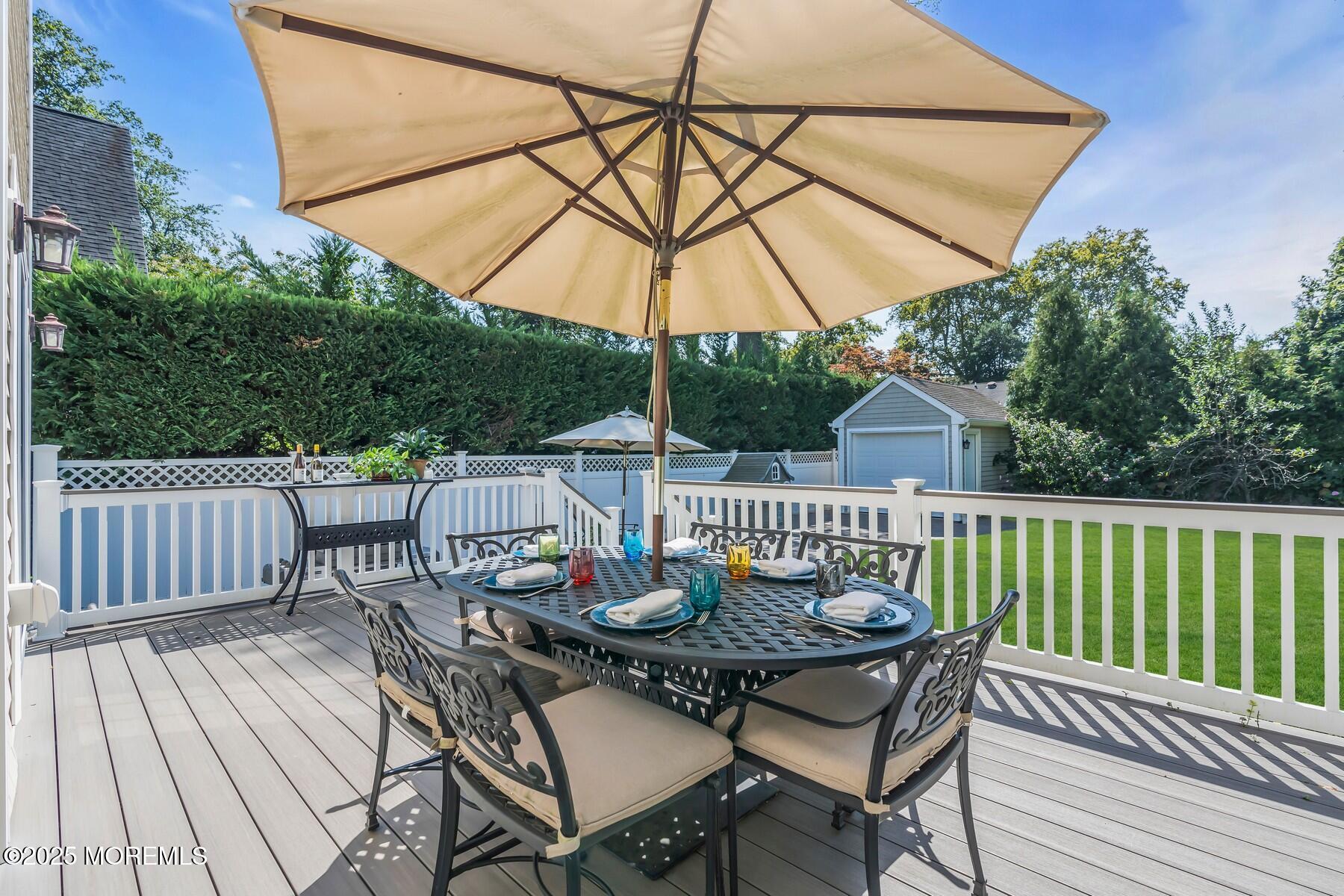 12 Forrest Avenue Rumson, NJ 07760 - Photo 27 of 55 Back Deck