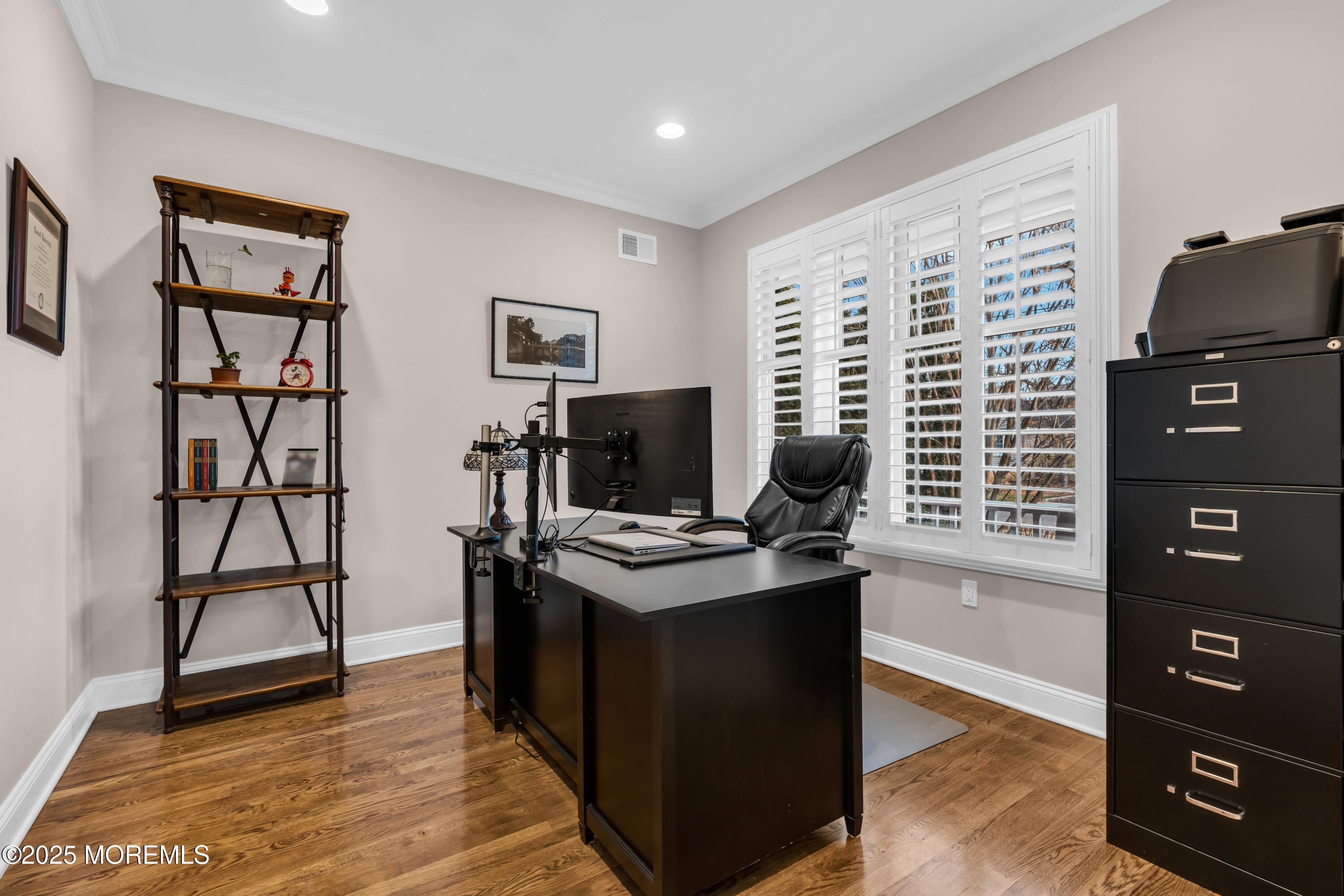 12 Forrest Avenue Rumson, NJ 07760 - Photo 38 of 55 a view of a workspace with furniture and a window