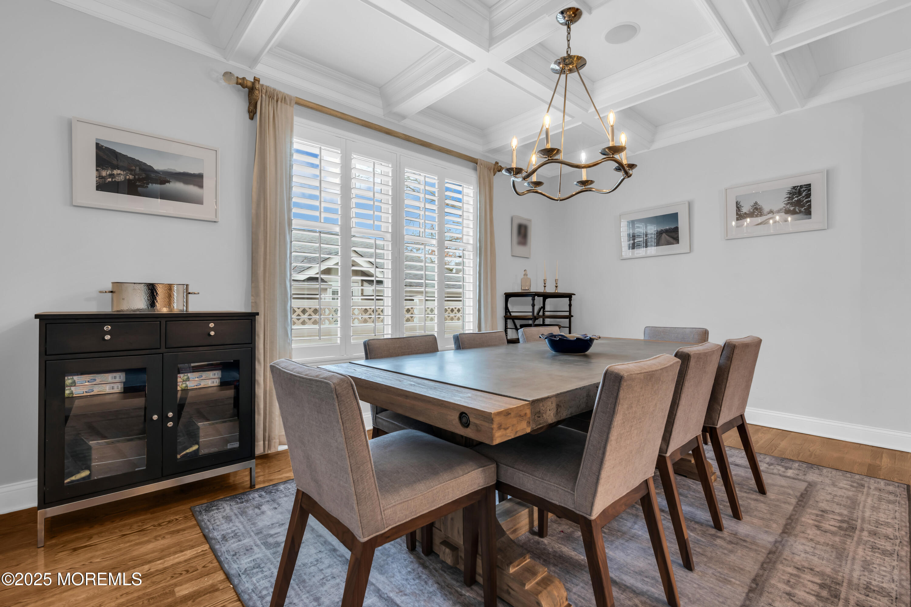 12 Forrest Avenue Rumson, NJ 07760 - Photo 42 of 55 a view of a dining room with furniture window and wooden floor