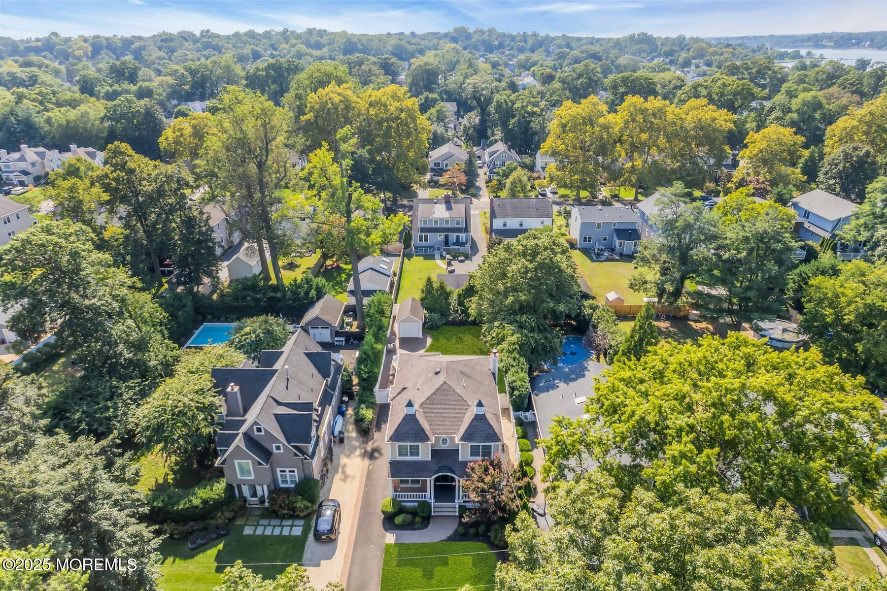 12 Forrest Avenue Rumson, NJ 07760 - Photo 51 of 55 Aerial View of Home