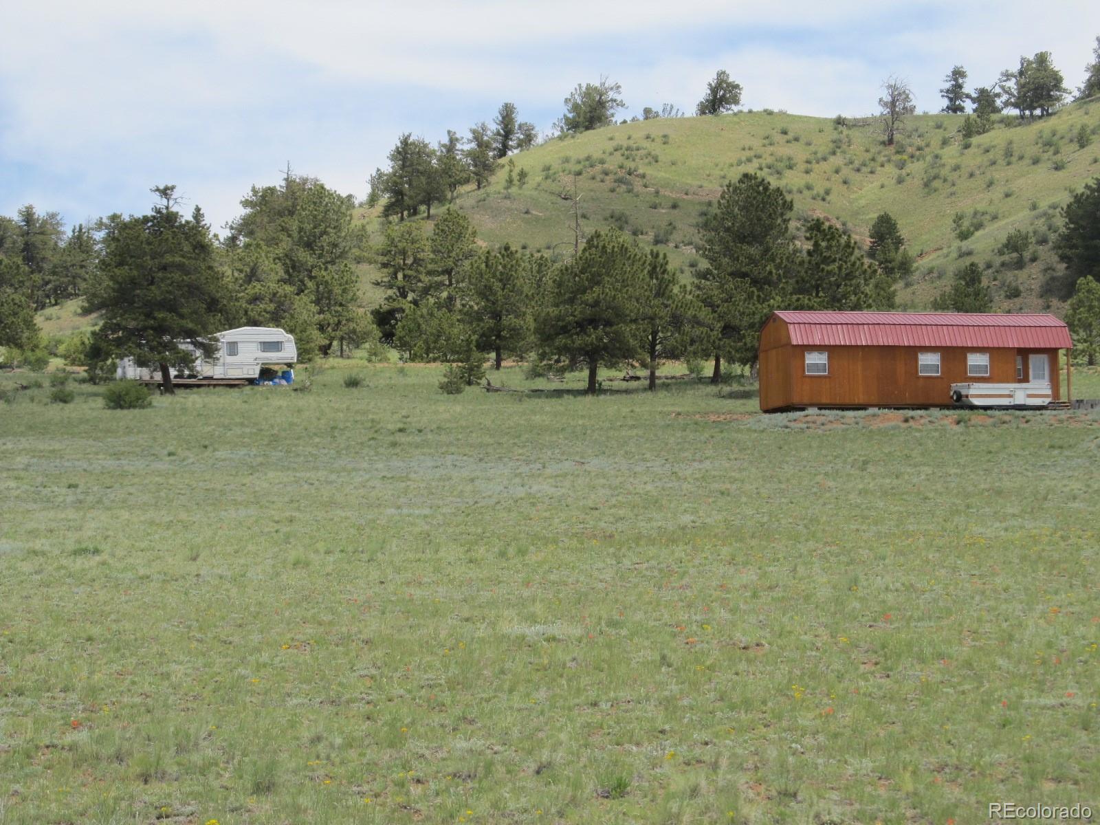 1035 Jefferson Road Hartsel, CO 80449 - Photo 9 of 9 a view of a yard with an outdoor space