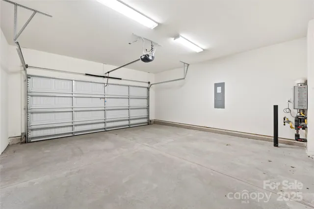 a view of backyard with green space