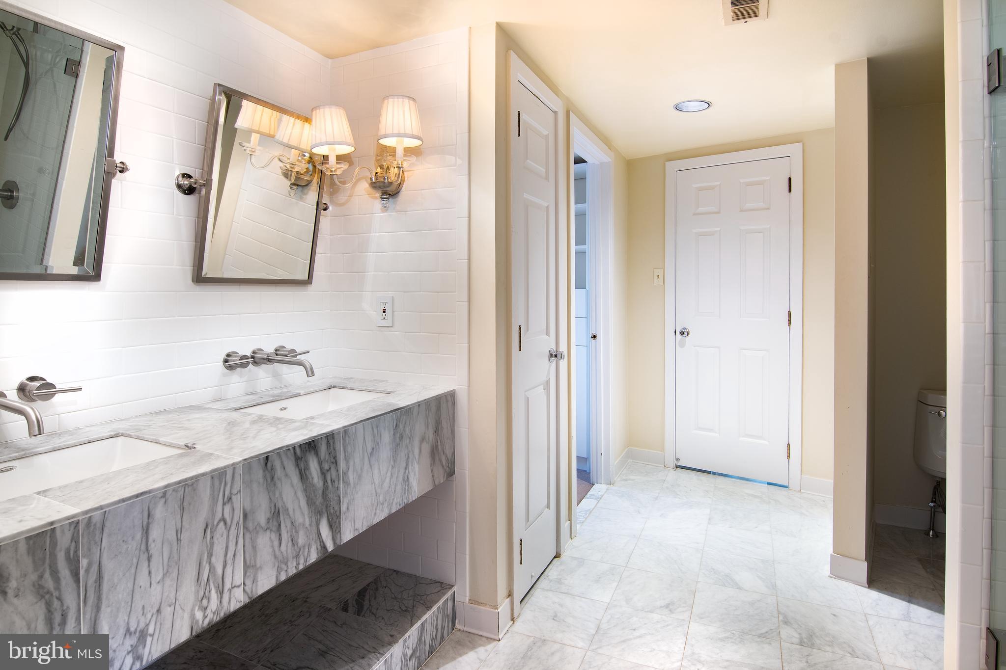 10 Llanfair Road, Unit 6 Ardmore, PA 19003 - Photo 21 of 35 Main Bathroom Double sinks