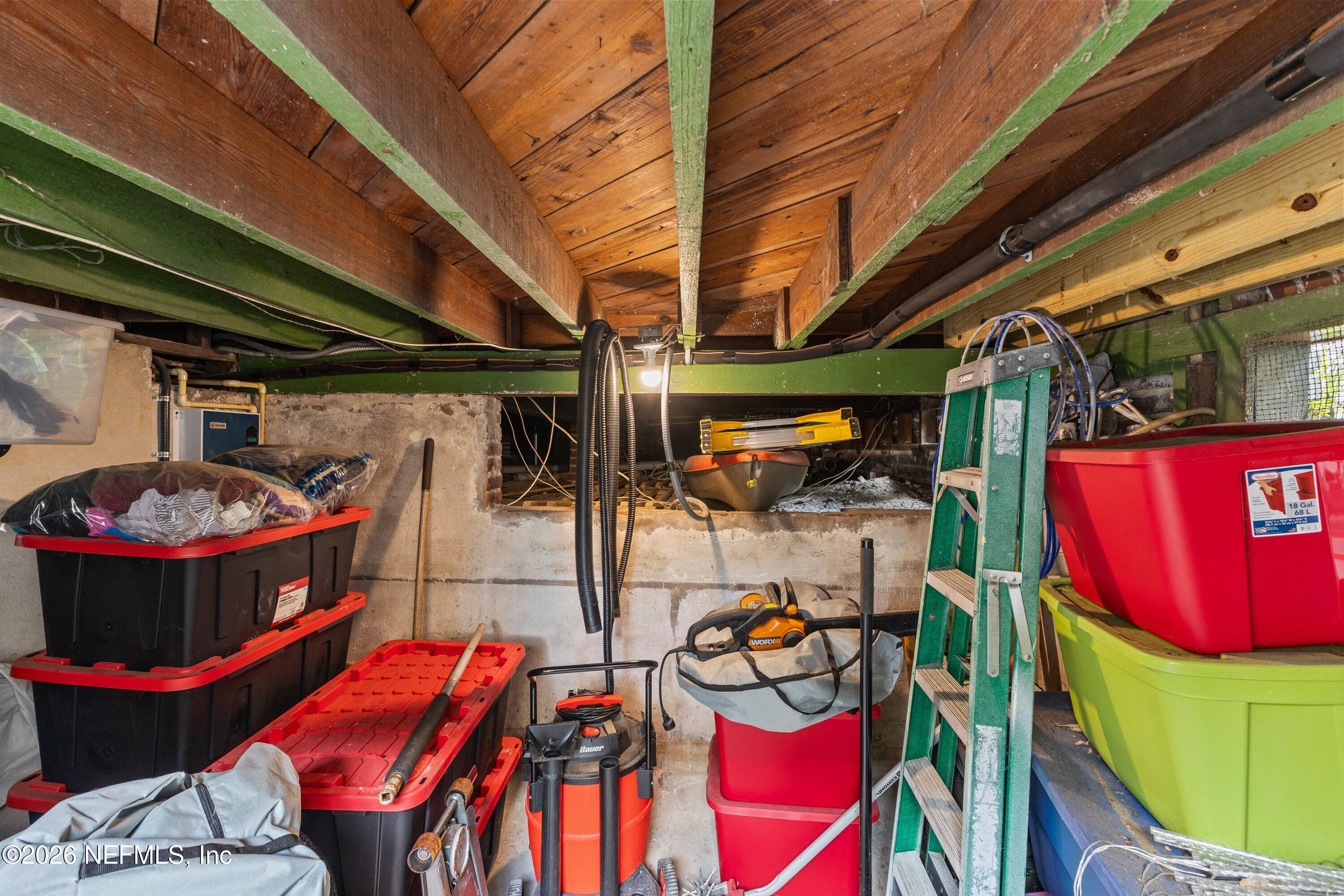 1544 Perry Street Jacksonville, FL 32206 - Photo 39 of 43 a view of storage and utility room