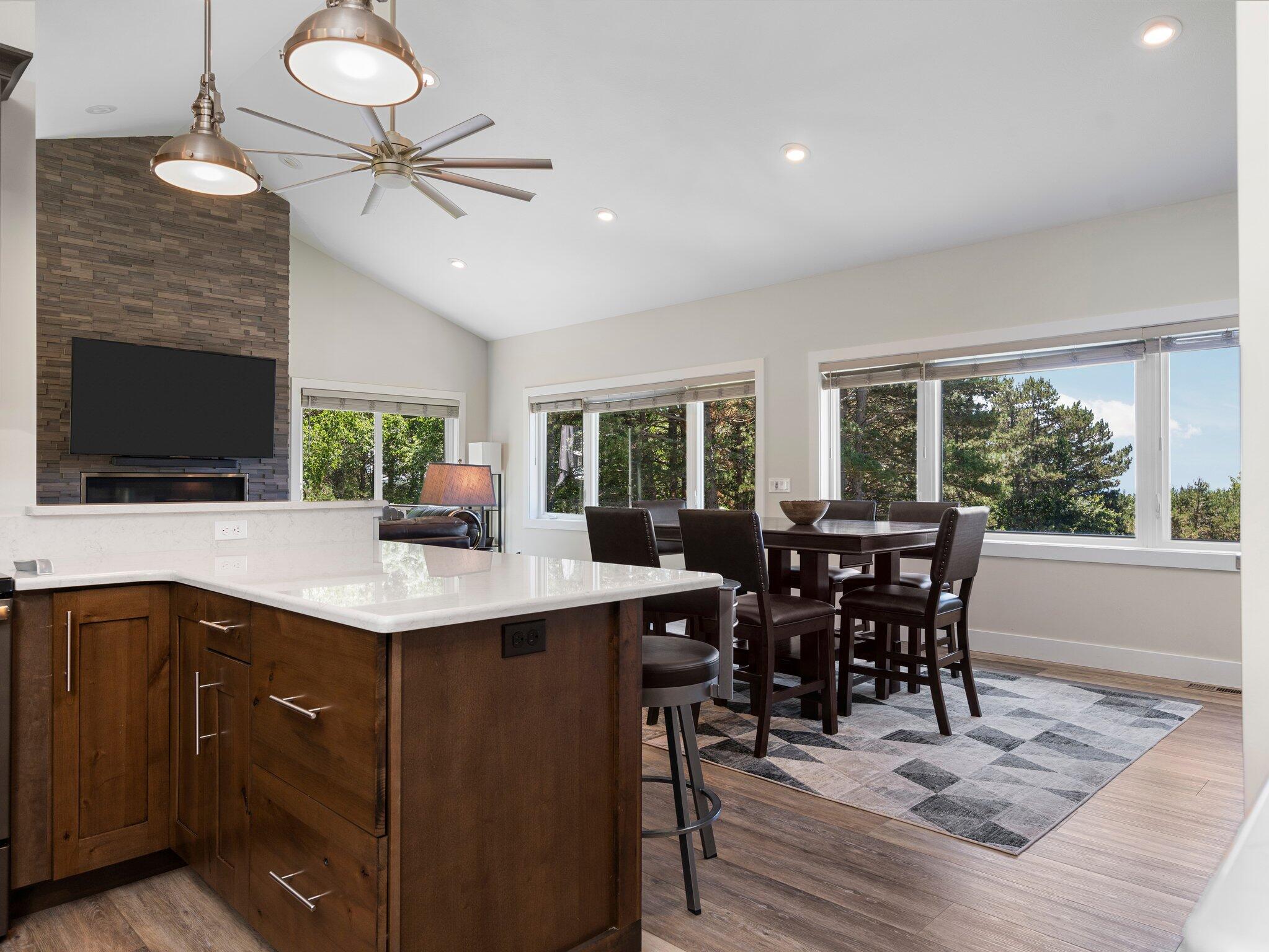 15241 Maxey Road Arcadia, MI 49613 - Photo 16 of 80 Kitchen opens to large dining area