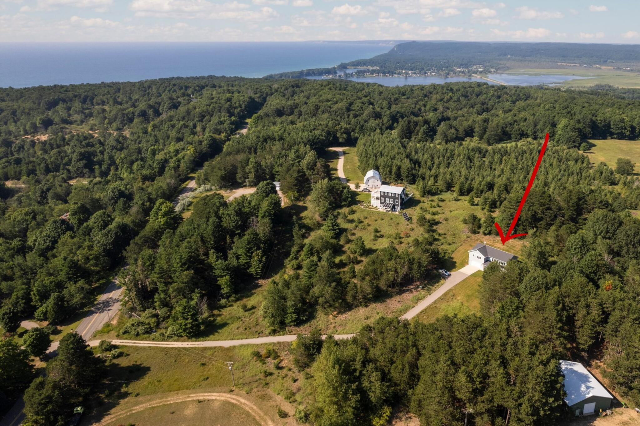 15241 Maxey Road Arcadia, MI 49613 - Photo 75 of 81 Arcadia Lk opens to Lk Mich to the North