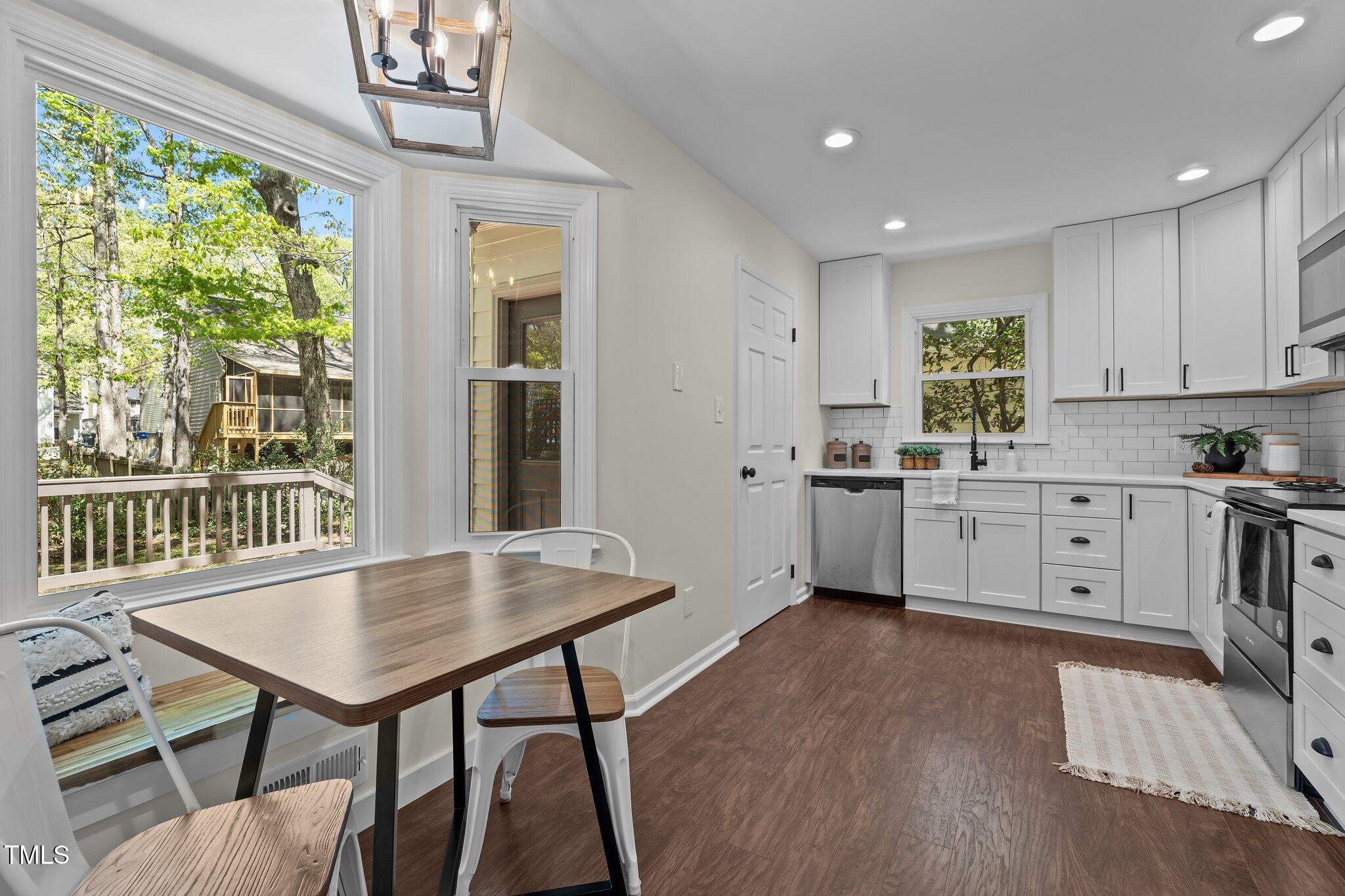 4936 Liverpool Lane Raleigh, NC 27604 - Photo 12 of 37 Nook and Kitchen