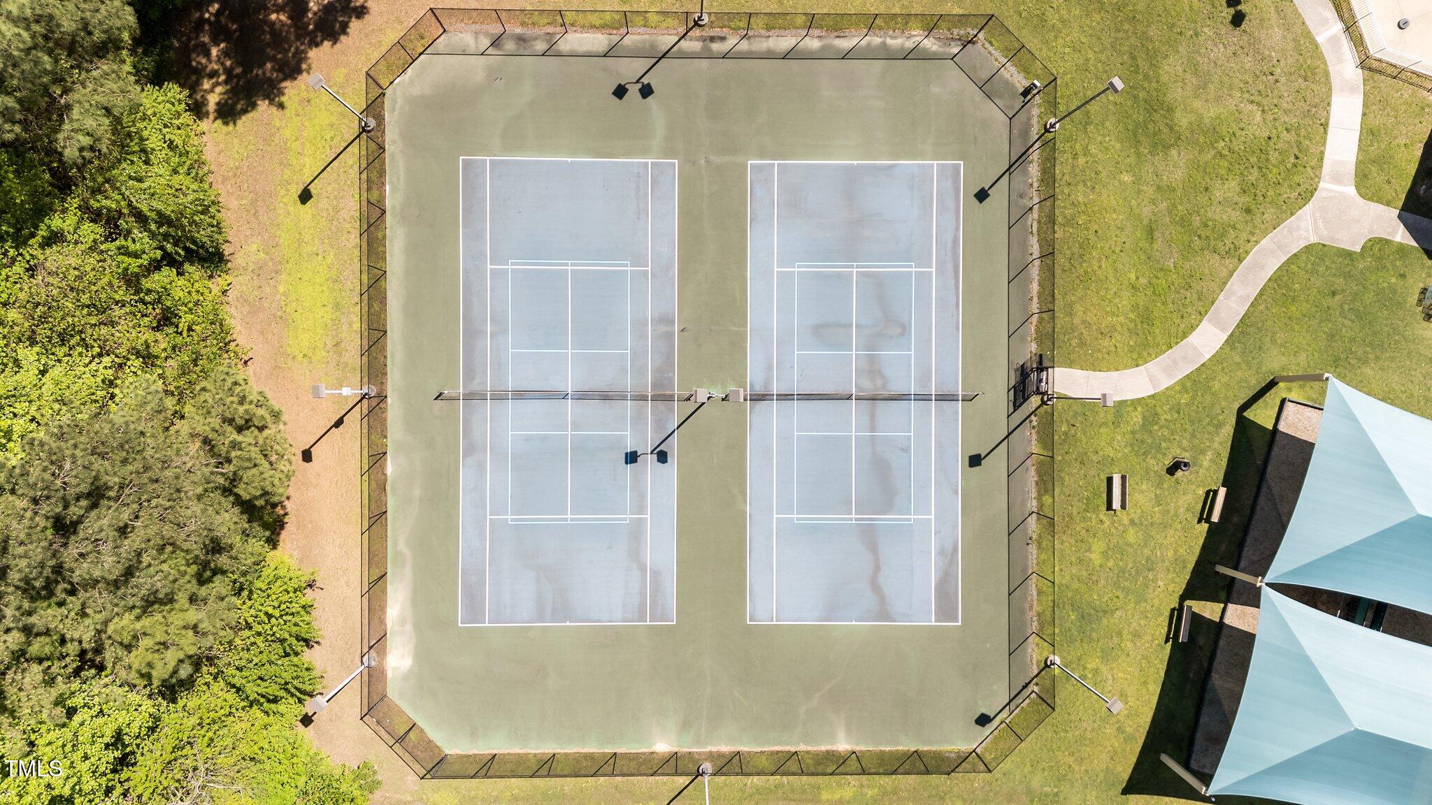 4936 Liverpool Lane Raleigh, NC 27604 - Photo 36 of 37 4936 tennis courts
