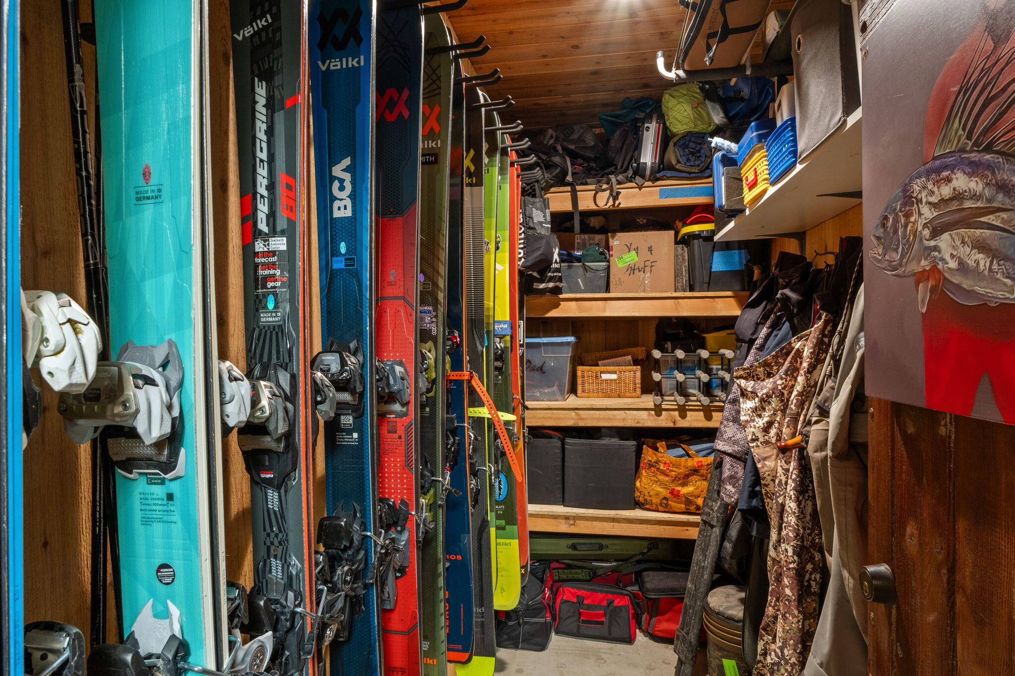 202 Chocolate Gulch Road Ketchum, ID 83340 - Photo 37 of 83 Garage Gear Room