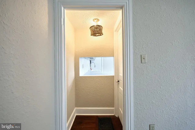 a view of front door