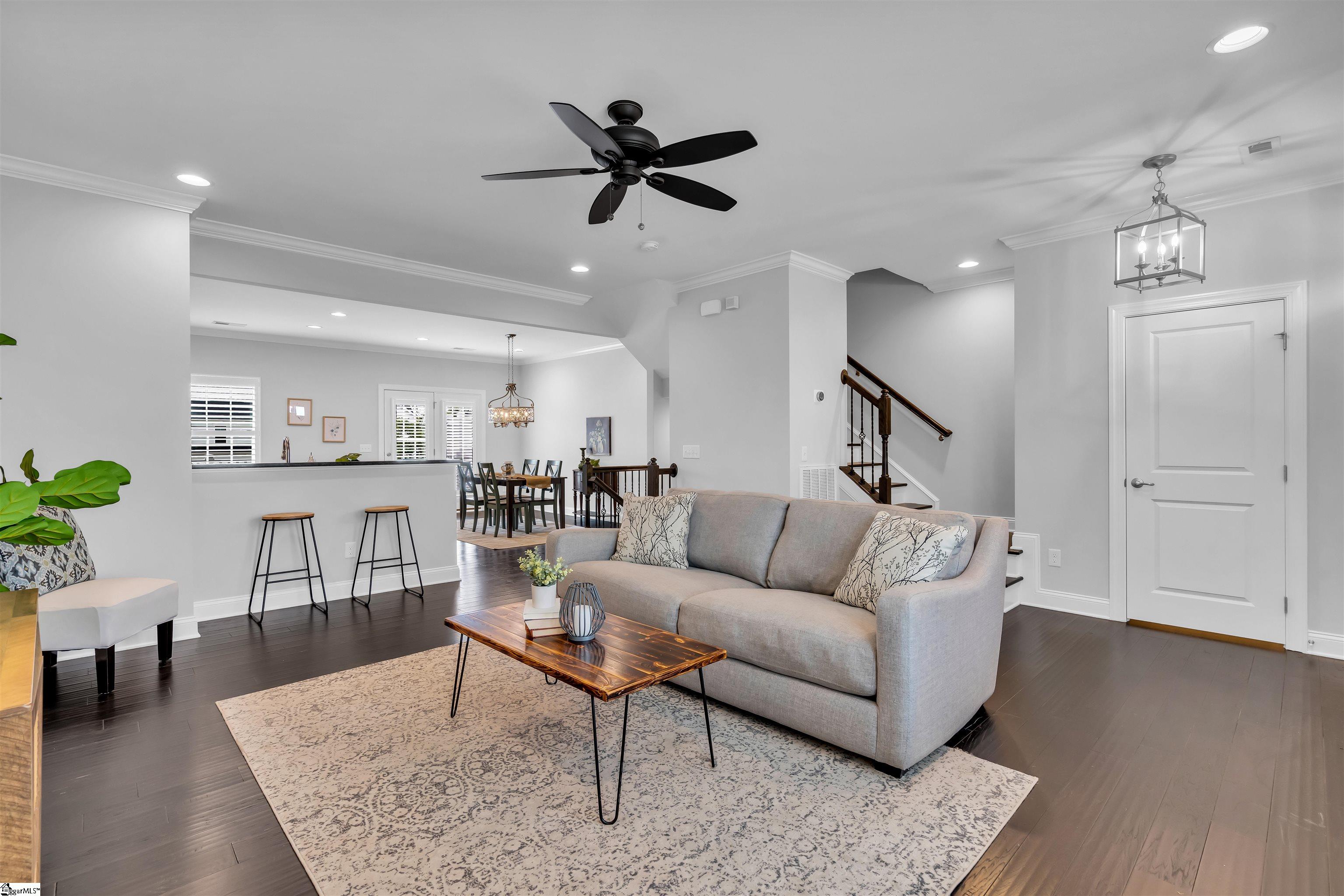 260 Rocky Slope Road Greenville, SC 29607 - Photo 26 of 26 Spacious living room, open floor plan