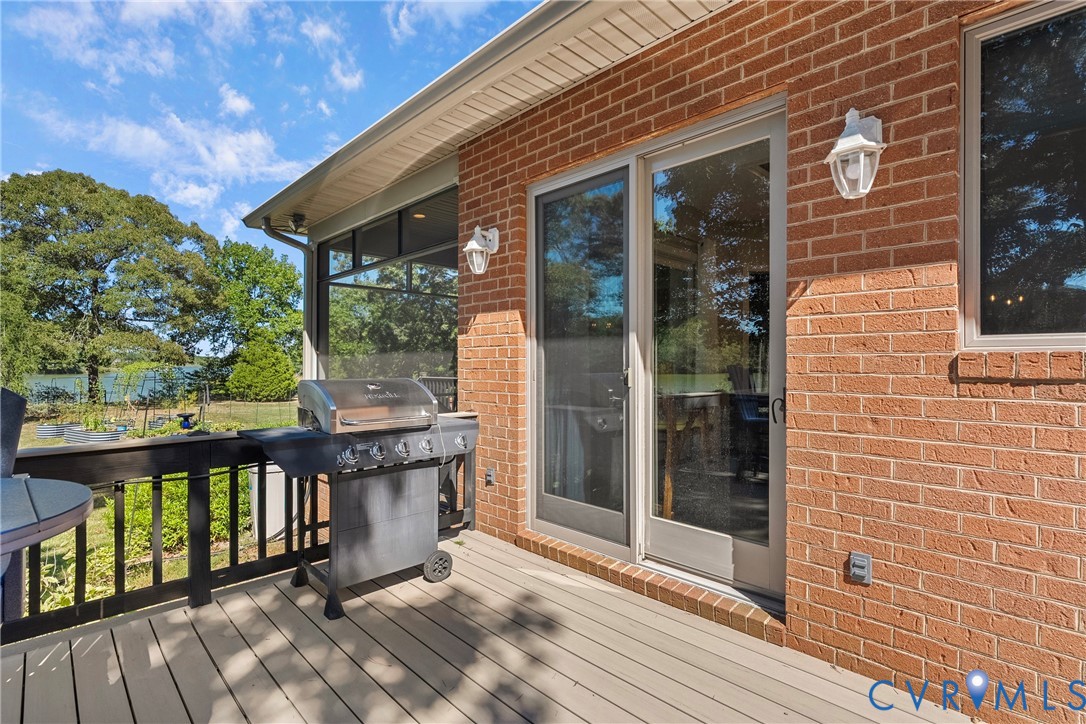 447 Tranquility Road Reedville, VA 22539 - Photo 66 of 82 Expansive outdoor deck featuring composite decking