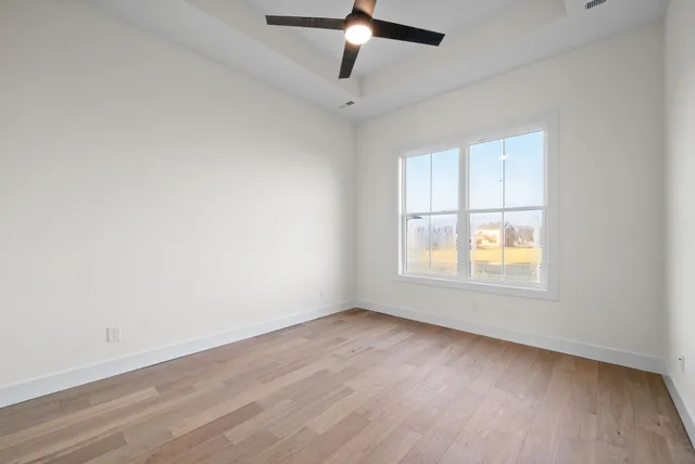 wooden floor in an empty room