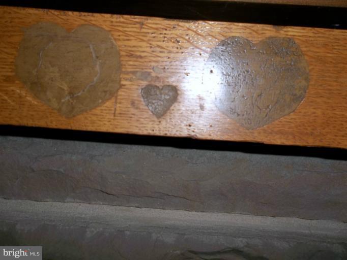3221 East Joppa Road Baltimore, MD 21234 - Photo 7 of 25 Solid Georgia Pine Mantel With Hand Carved Hearts