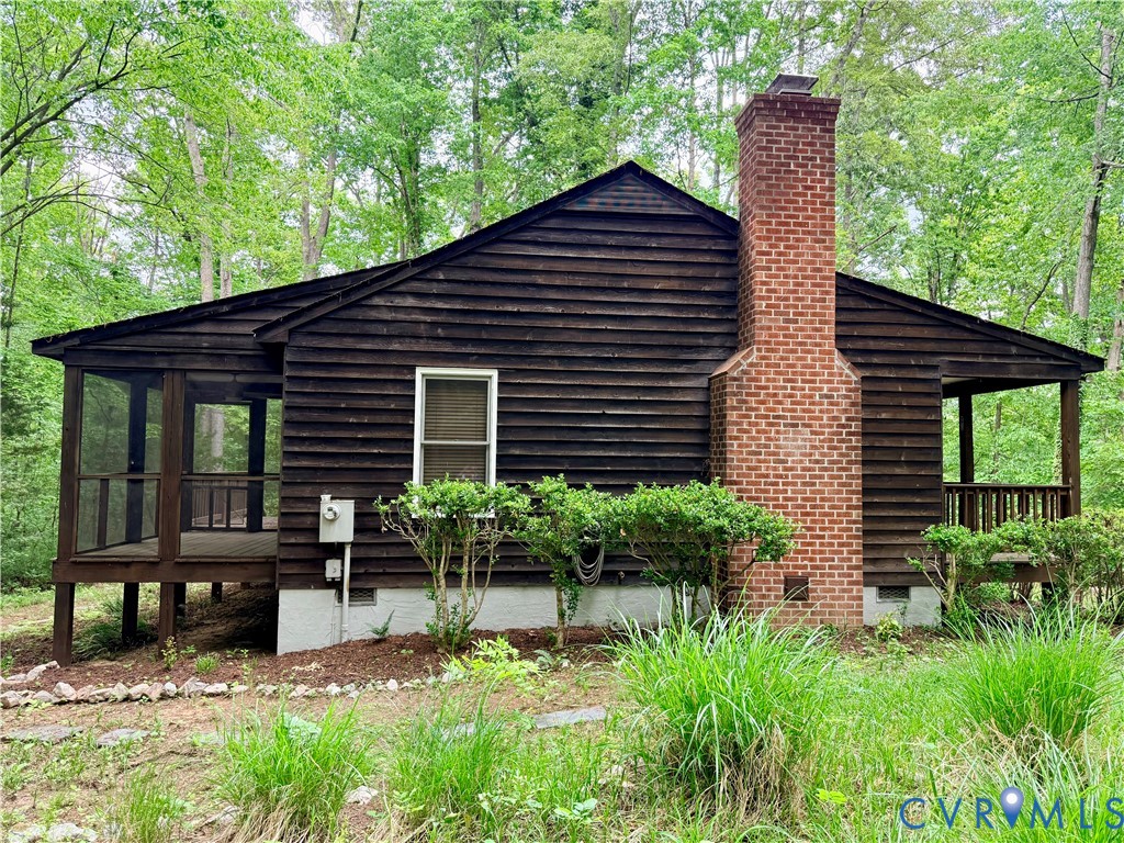 2590 Davis Mill Road Goochland, VA 23063 - Photo 31 of 33 a backyard of a house with seating space