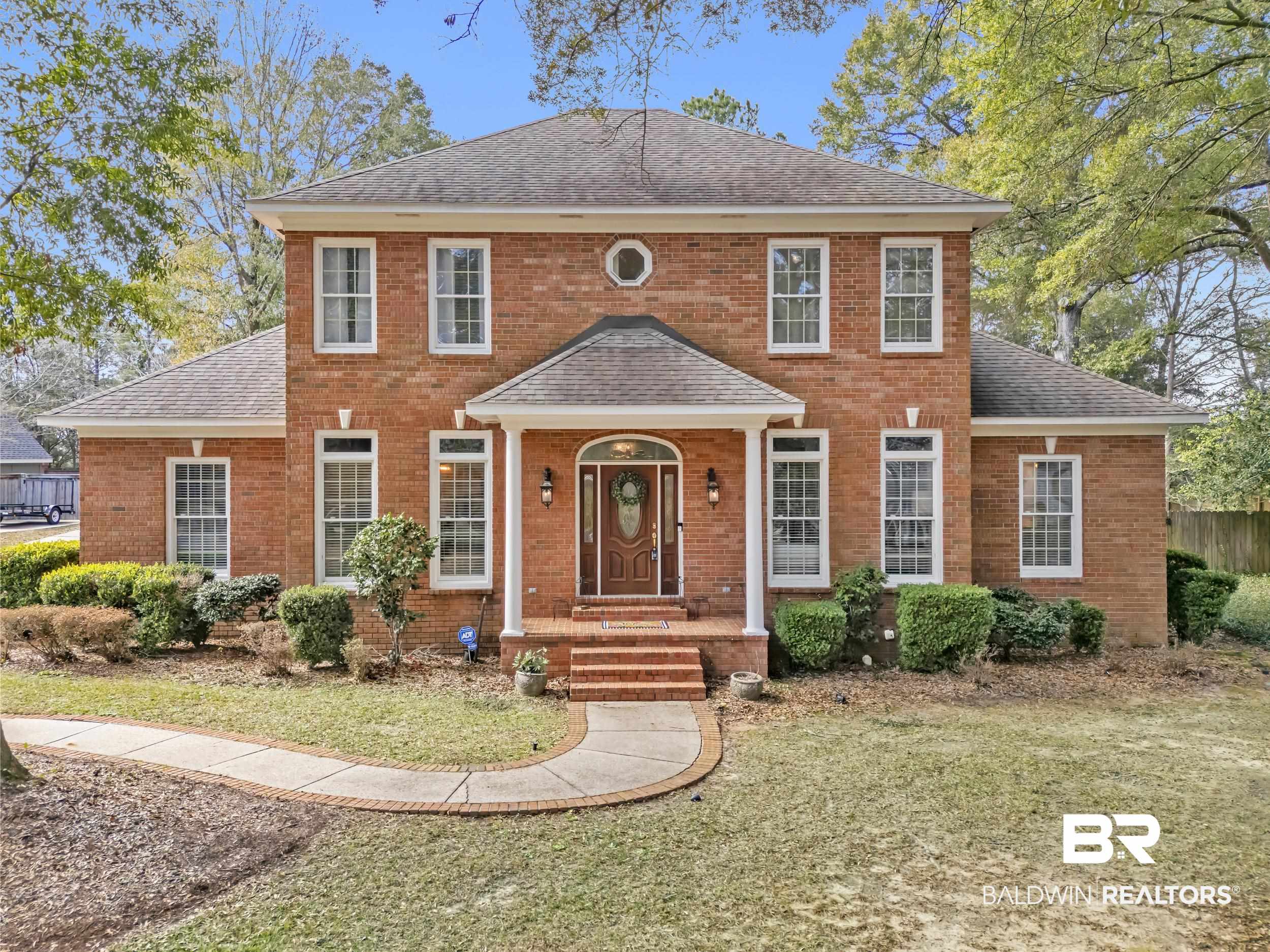 2858 Postoak Circle Mobile, AL 36693 - Photo 2 of 32 View of front of property with brick siding and roof with shingles