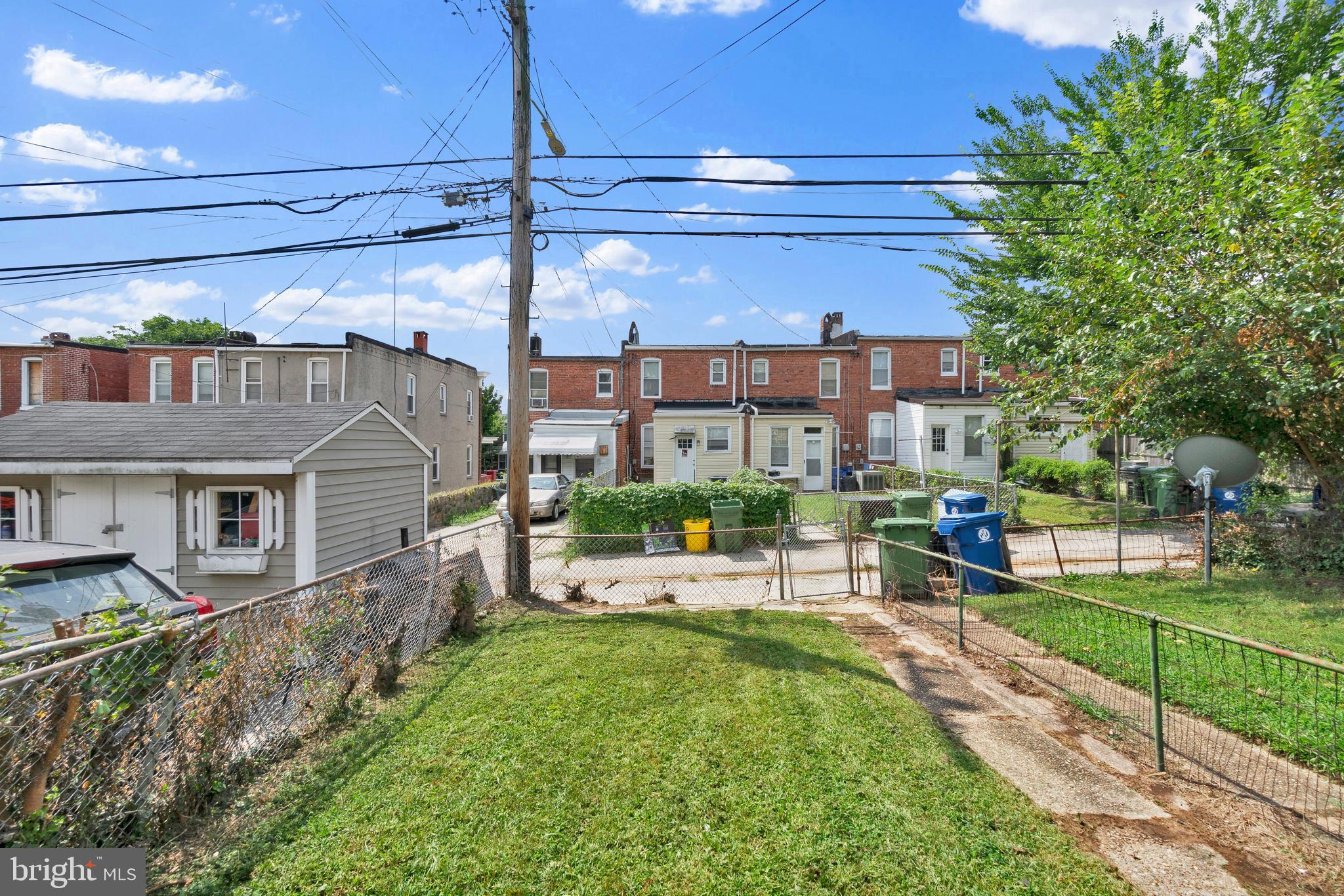 747 East 37th Street Baltimore, MD 21218 - Photo 26 of 53 a front view of a house with a yard