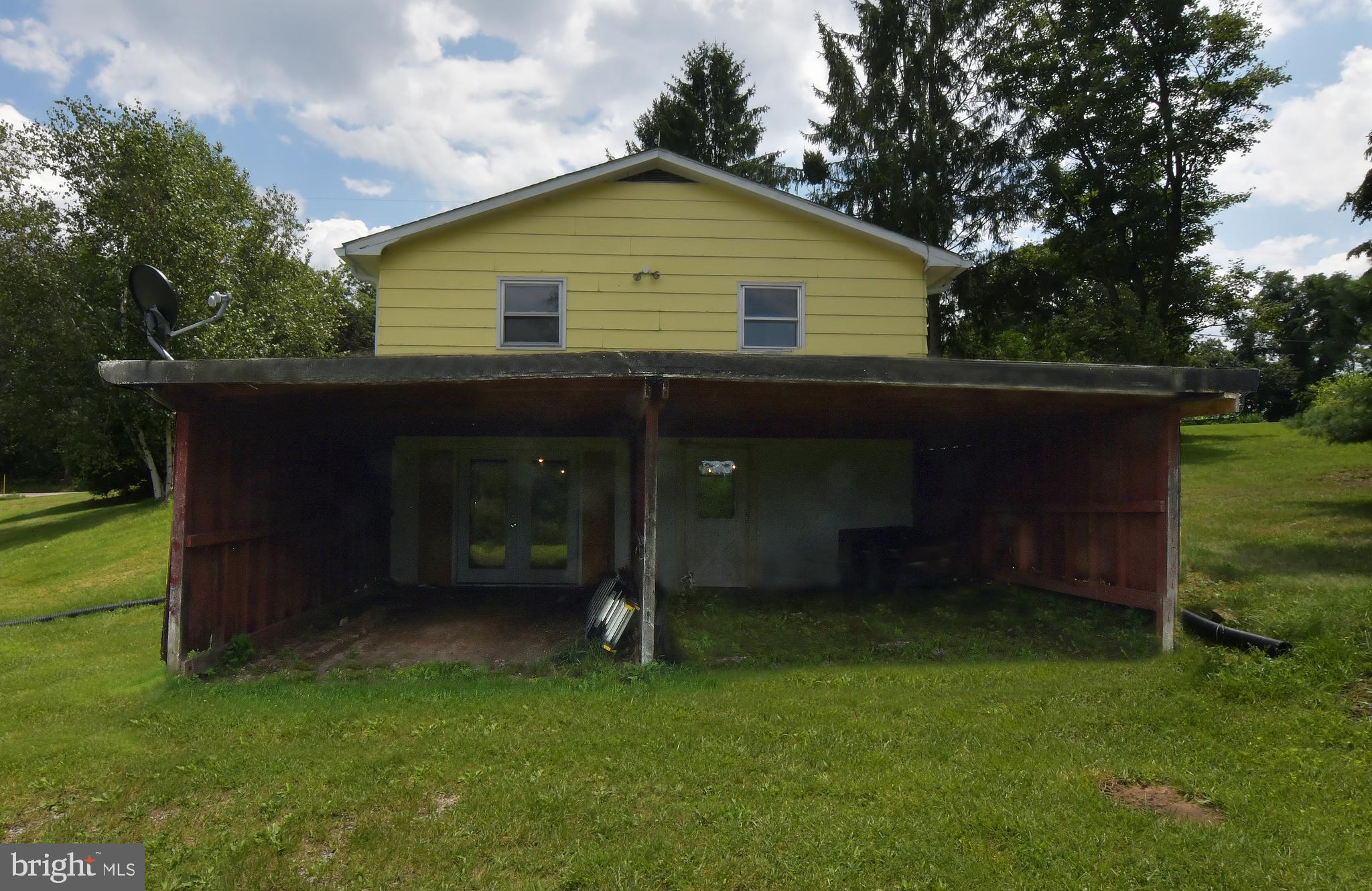 500 Dunmore Ridge Road Augusta, WV 26704 - Photo 36 of 43 Covered area outside basement