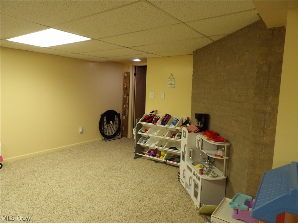 40 Sprague Road Berea, OH 44017 - Photo 31 of 35 The Finished Basement is HUGE and a GREAT Play Area for kids!