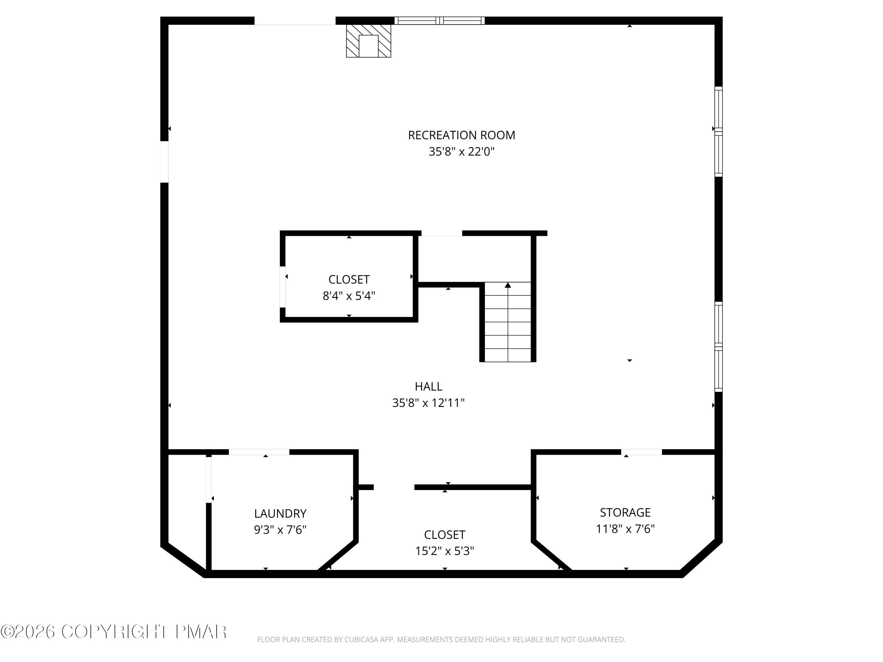 131 Canterbury Road Bushkill, PA 18324 - Photo 64 of 65 Floor Plan Basement