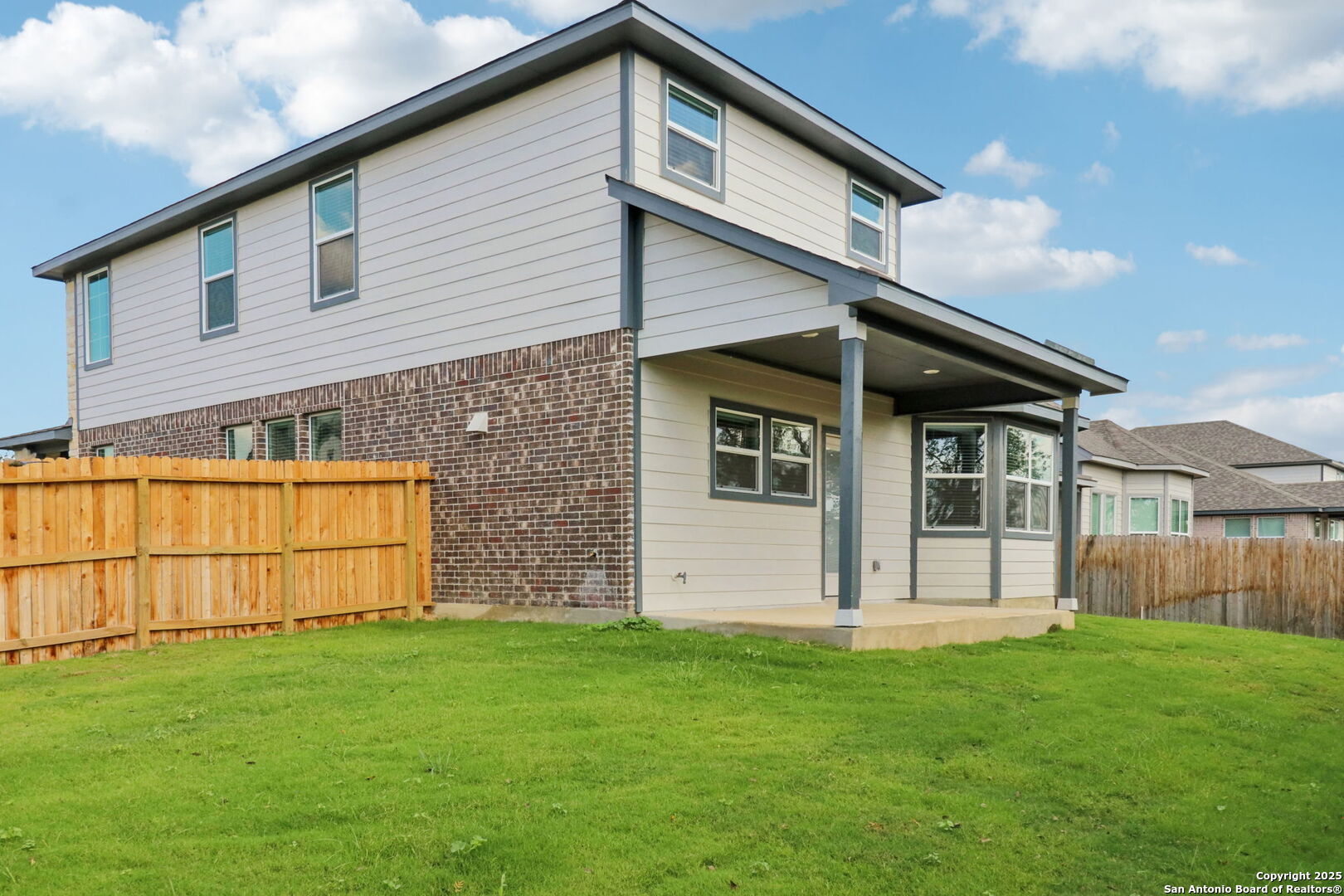 12602 Winding Butte Schertz, TX 78154 - Photo 41 of 46 a view of a house with backyard