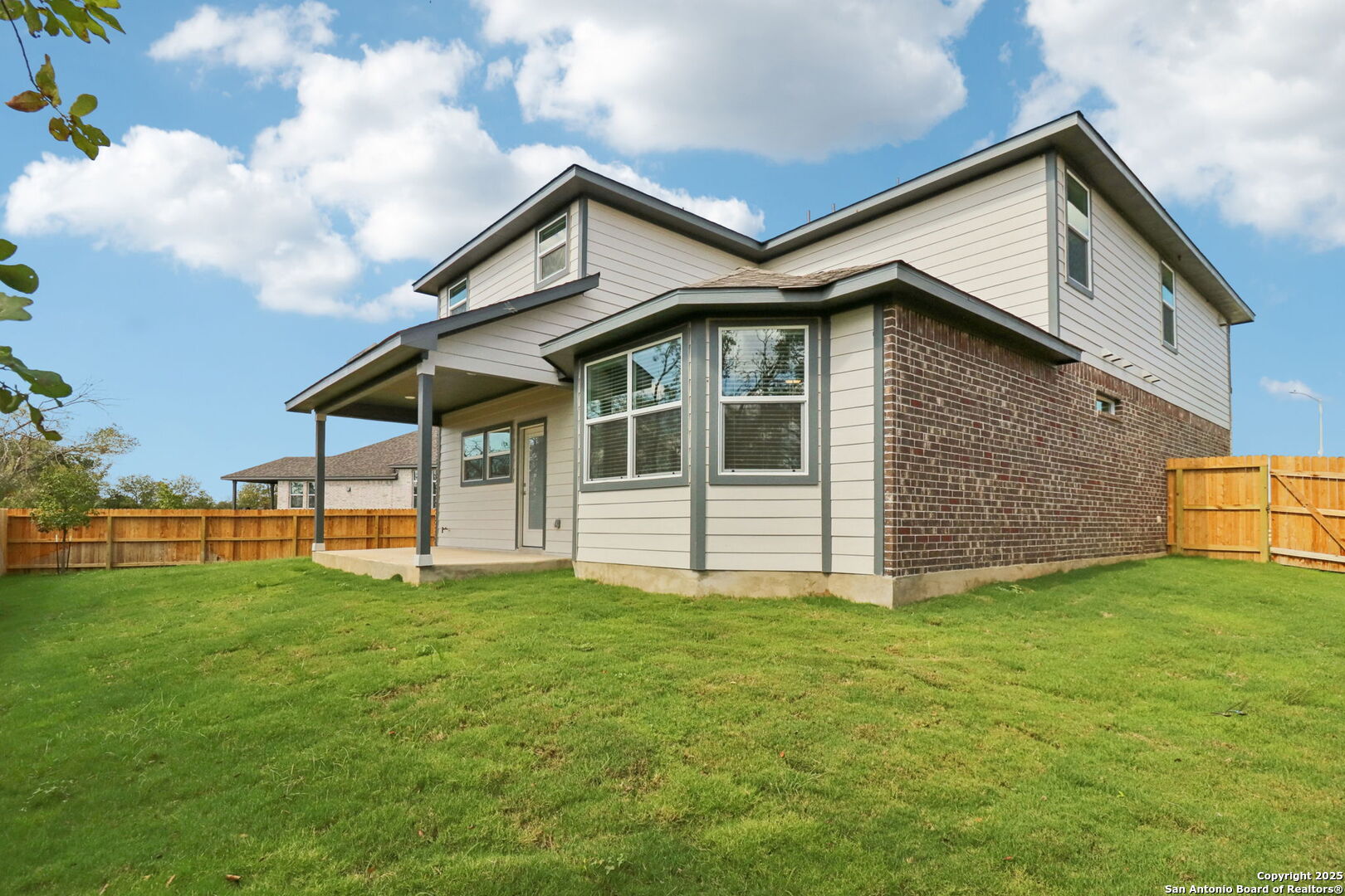 12602 Winding Butte Schertz, TX 78154 - Photo 43 of 46 a view of a house with a yard