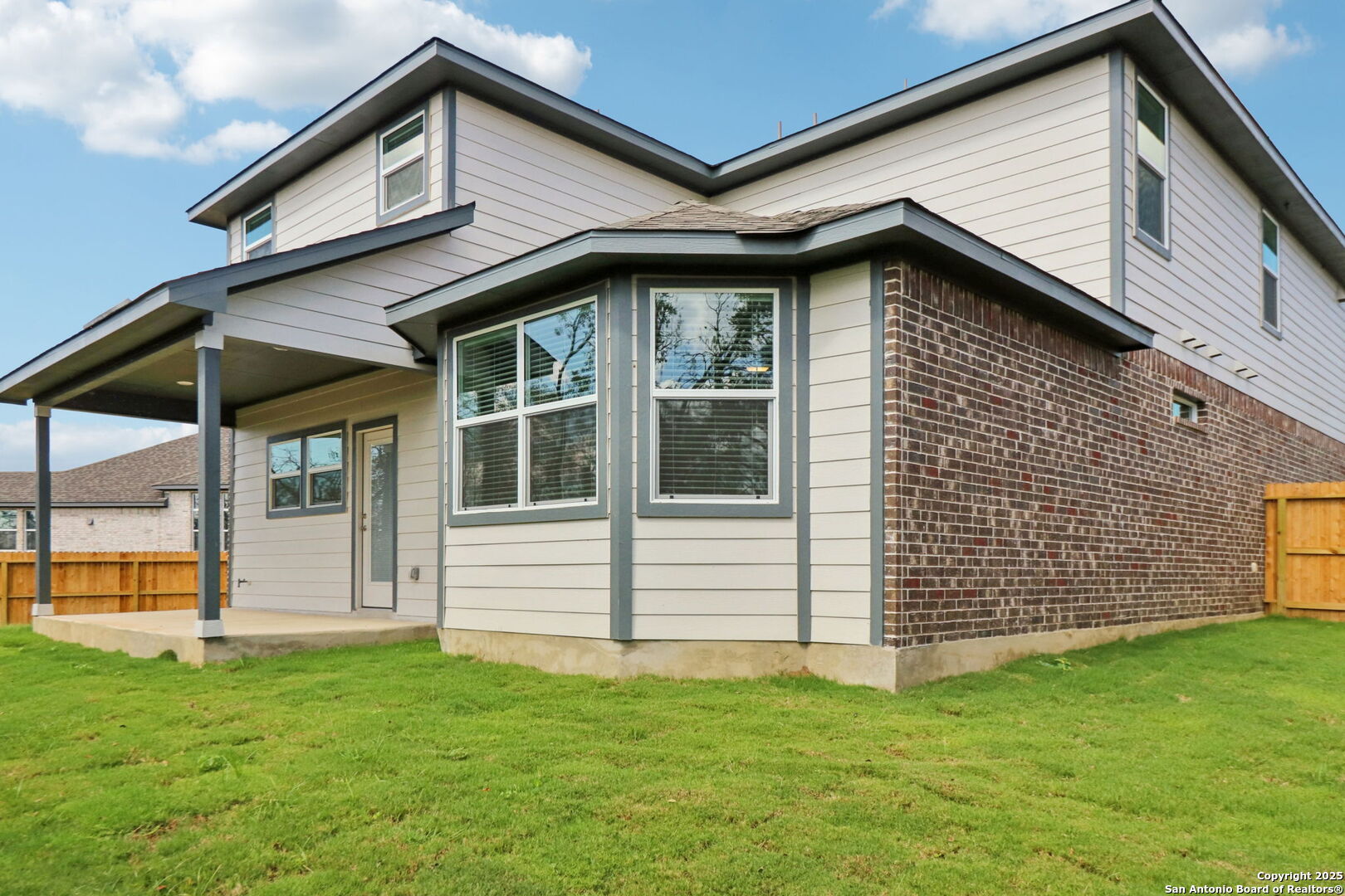 12602 Winding Butte Schertz, TX 78154 - Photo 44 of 46 a view of a house with backyard