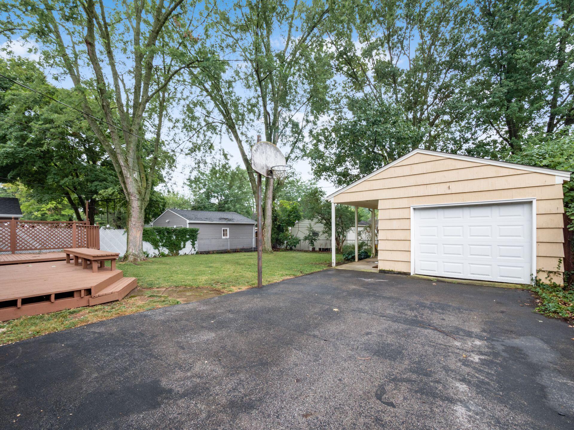 2533 Nottingham Road Columbus, OH 43221 - Photo 25 of 37 Garage & Backyard