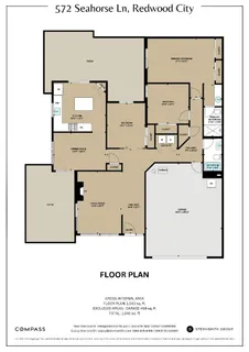 $1,999,000 | 572 Seahorse Lane, Redwood Shores, CA 94065