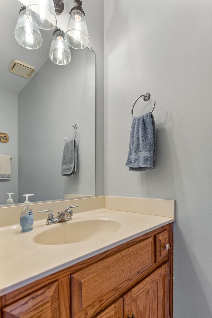 753 Millview Drive Batavia, IL 60510 - Photo 13 of 30 a bathroom with a sink and a mirror