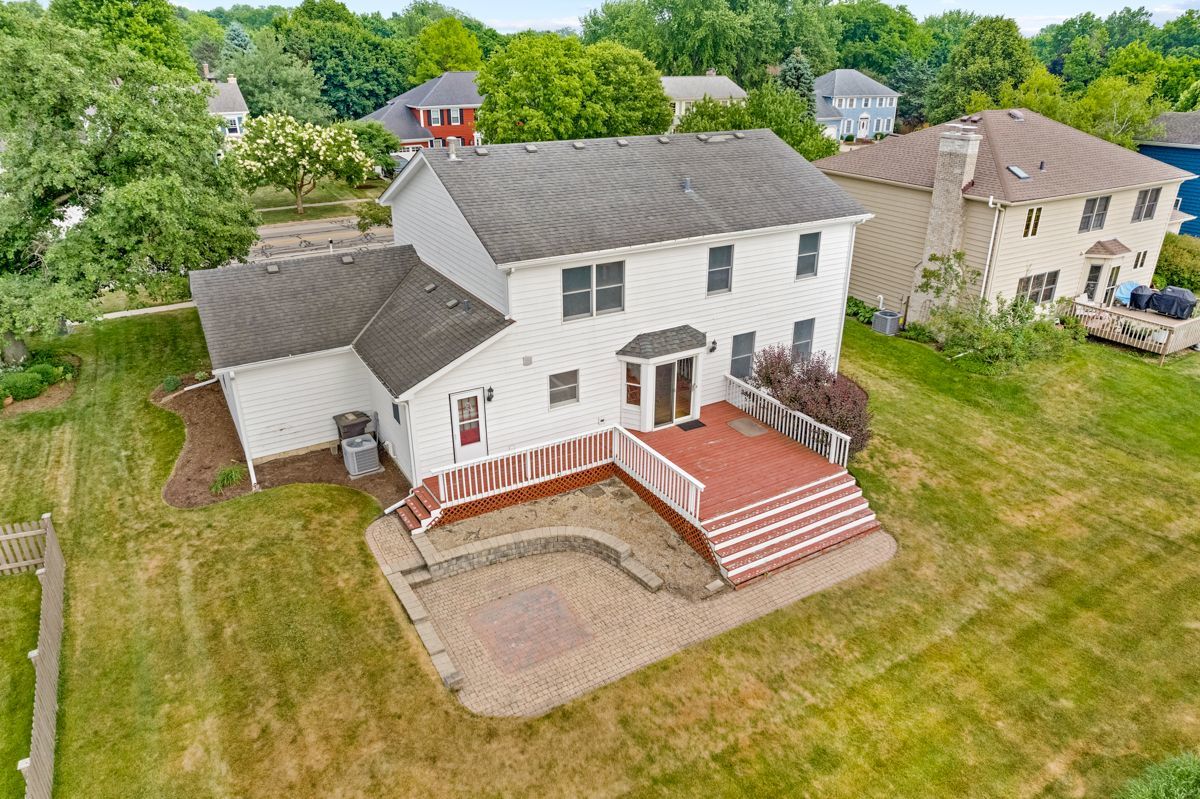 753 Millview Drive Batavia, IL 60510 - Photo 26 of 30 an aerial view of a house with a yard