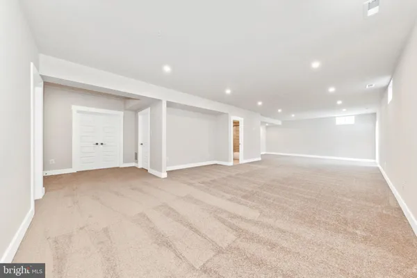 a view of empty room