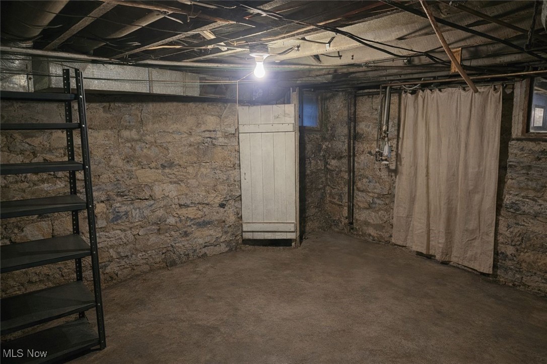 279 Coitsville Road Campbell, OH 44405 - Photo 16 of 20 View of unfinished basement