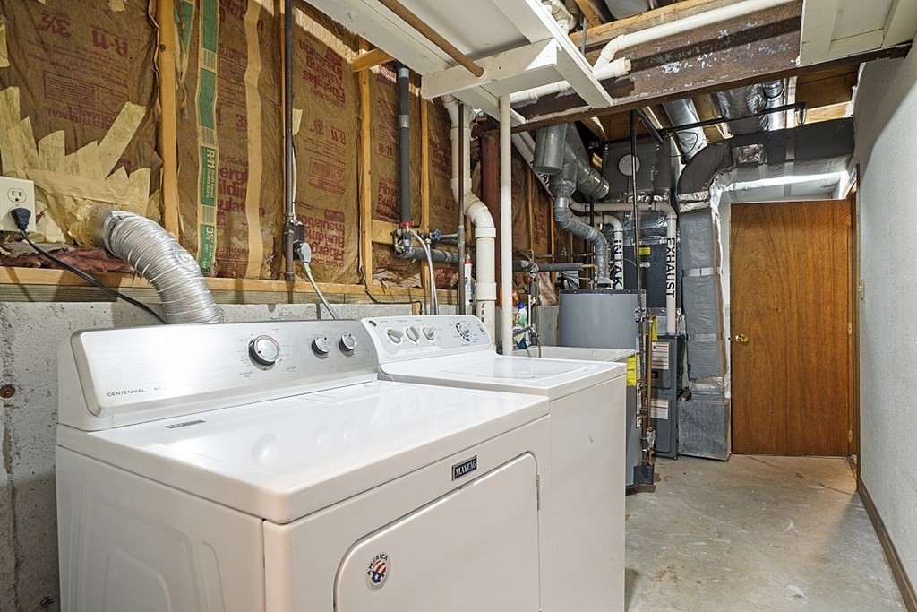1541 Middlesex Street, Unit 16 Lowell, MA 01851 - Photo 19 of 29 a utility room with dryer and washer