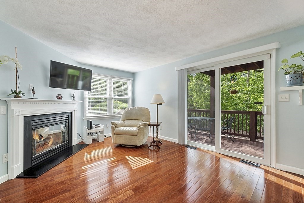 1541 Middlesex Street, Unit 16 Lowell, MA 01851 - Photo 2 of 29 a living room with furniture and a fireplace
