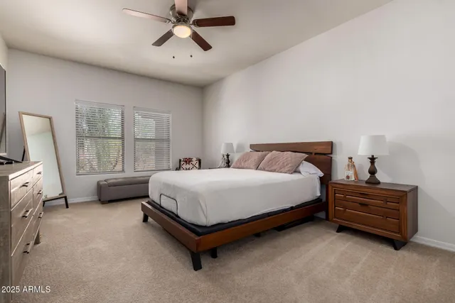 a kitchen with a refrigerator and a sink