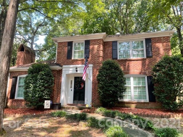 9101 Sardis Forest Drive Charlotte, NC 28270 - Photo 1 of 5 front view of house with a yard