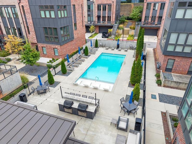 1256 Chelsea Circle Northwest Atlanta, GA 30318 - Photo 49 of 52 a view of an outdoor space with seating area