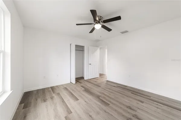 wooden floor in an empty room