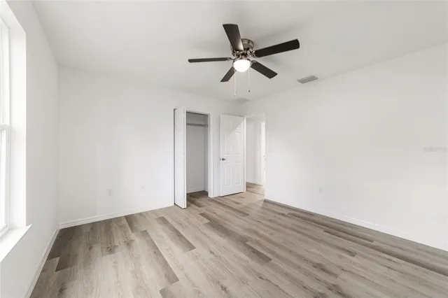 wooden floor in an empty room