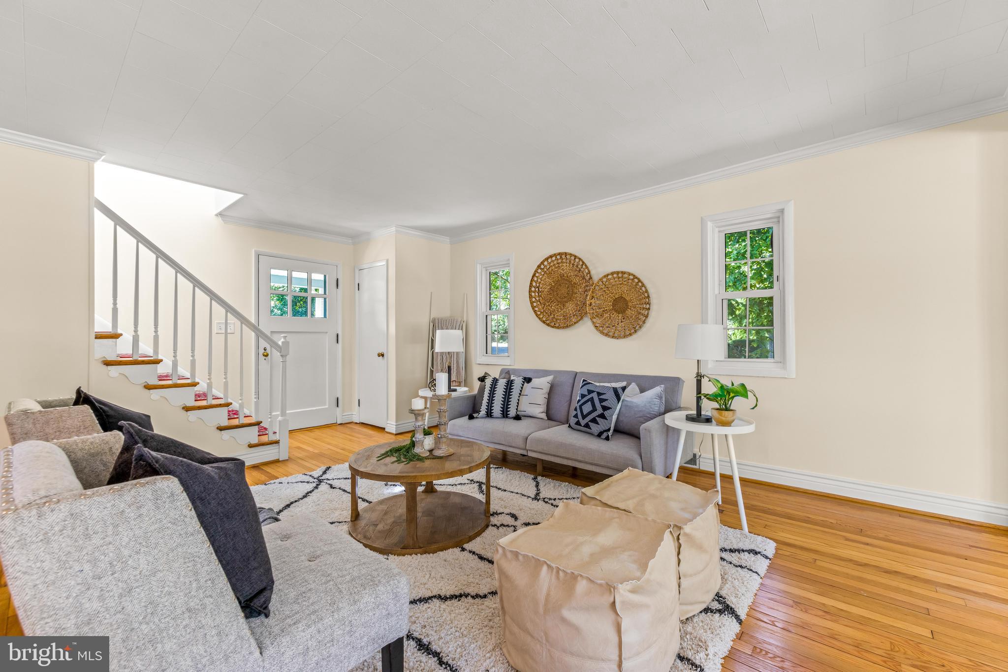2926 Placid Avenue Baltimore, MD 21234 - Photo 13 of 37 a living room with furniture and a wooden floor