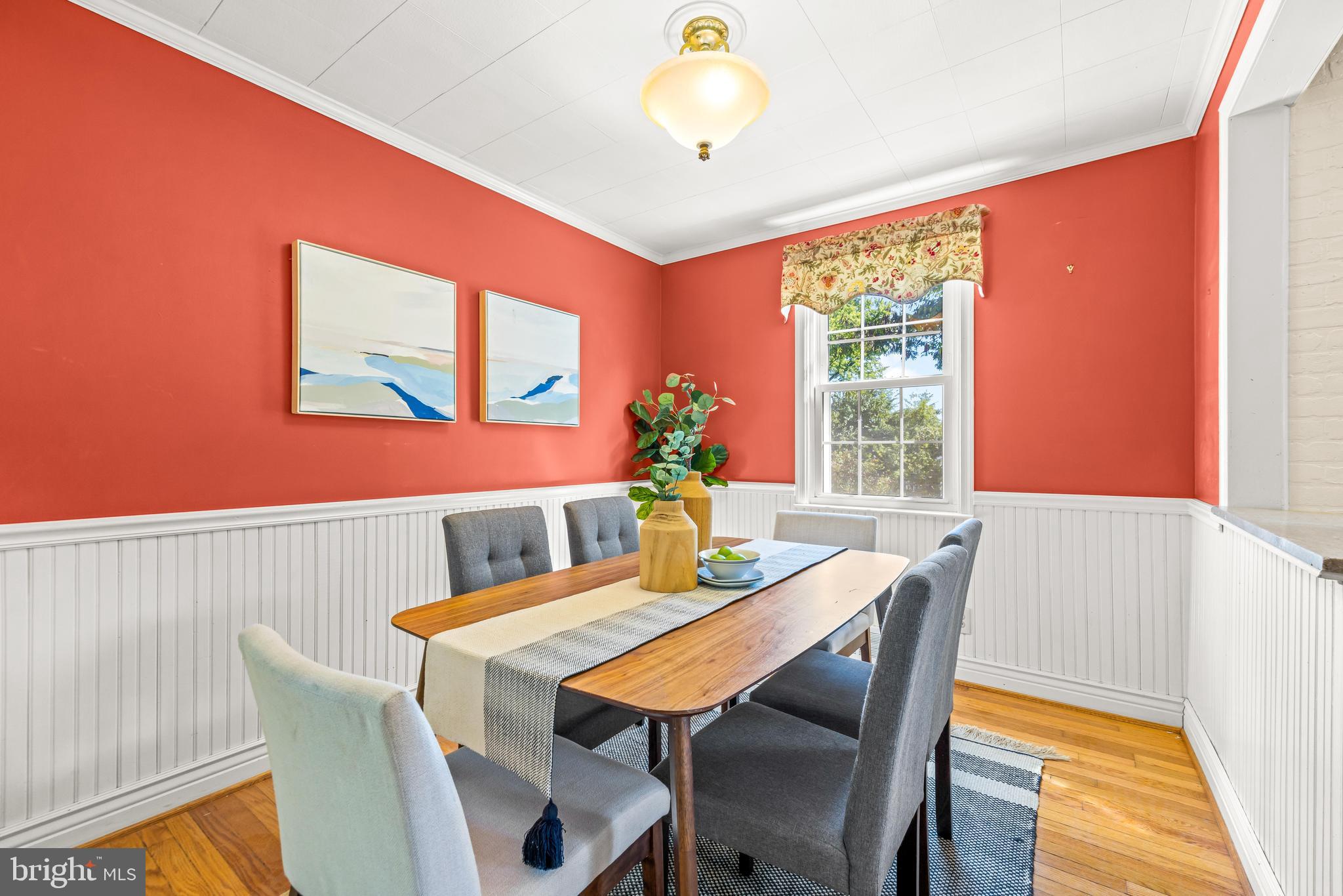 2926 Placid Avenue Baltimore, MD 21234 - Photo 14 of 37 a view of a dining room with furniture window and outside view