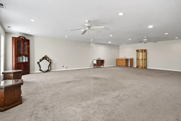 a view of room with gym equipment