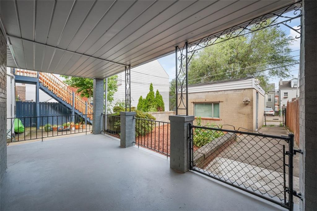 3943 Howley Street Pittsburgh, PA 15224 - Photo 24 of 32 a view of a porch