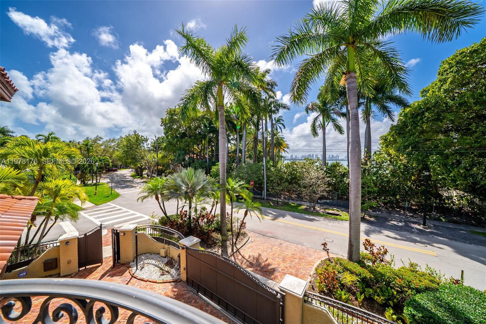 4501 North Bay Road Miami Beach, FL 33140 - Photo 22 of 24 a view of an outdoor sitting area