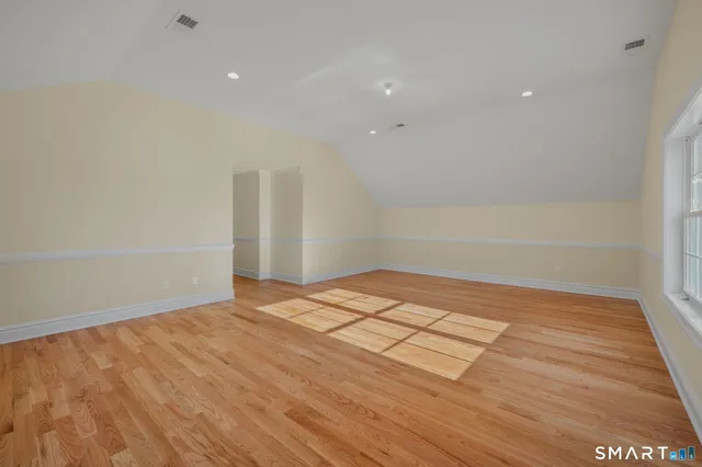 a house with a bench