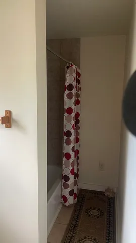 a bed room with a bed