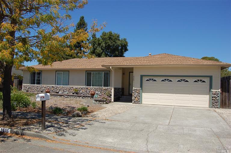 2305 Sundance Street Santa Rosa, CA 95403 - Photo 1 of 1 a front view of a house with a yard