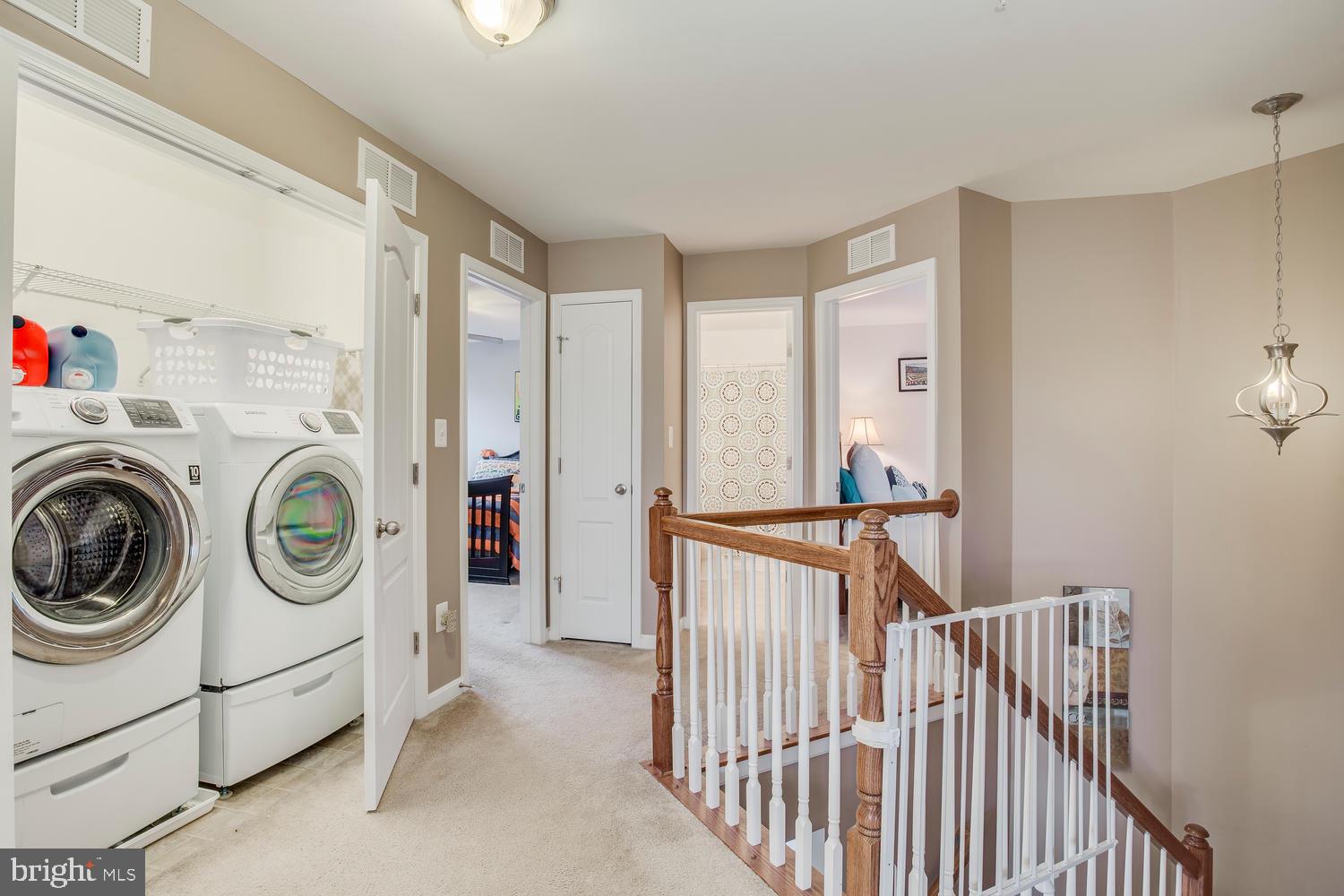 705 Bischoff Road Baltimore, MD 21220 - Photo 34 of 45 Extra convenience with upper level laundry