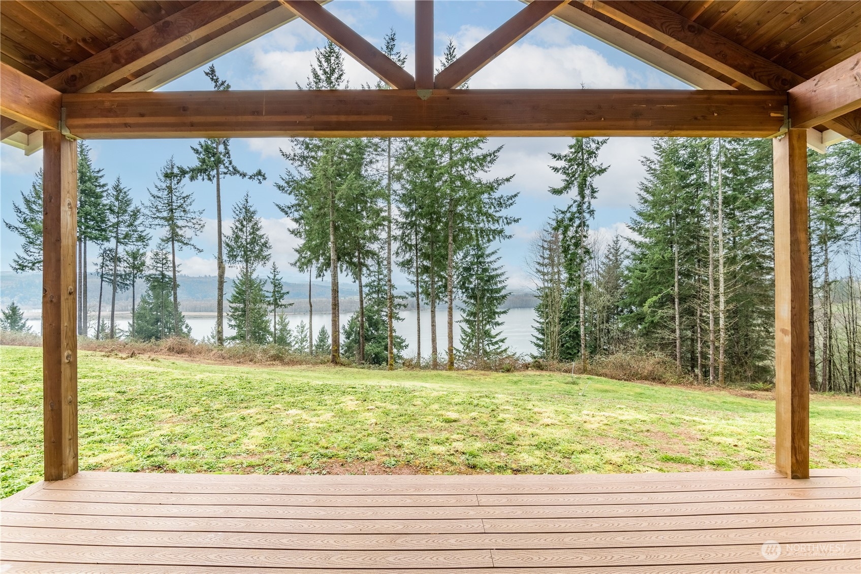 3011 Stella Road Longview, WA 98632 - Photo 2 of 38 a view of swimming pool from a window